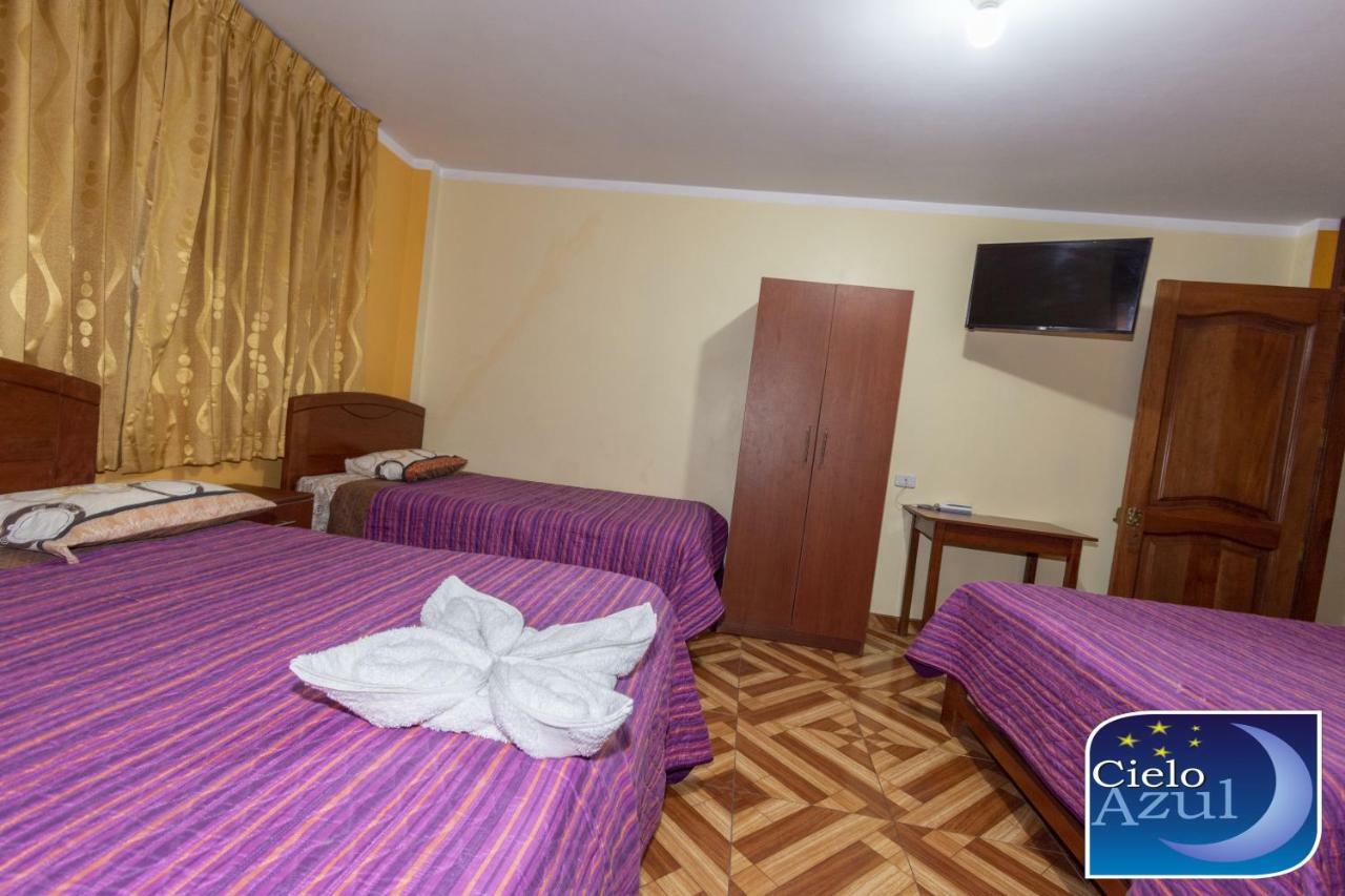 Hotel Cielo Azul Cajamarca Exterior foto
